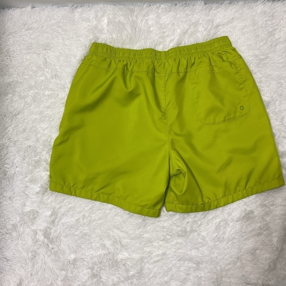 NIKE MEN GREEN WOVEN FLOW LINED SHORT PANTS.SIZE-LARGE. - Picture 9 of 14